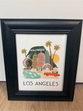 Rifle Paper Co Los Angeles Framed Art Print 8 x 10